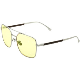 GUNNAR kancelářske/herní brýle  WITCHER WHITE WOLF STEEL/UMBER  jantarová skla BLF 65 GUNNAR focus