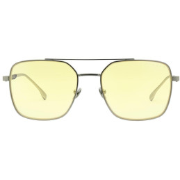 GUNNAR kancelářske/herní brýle  WITCHER WHITE WOLF STEEL/UMBER  jantarová skla BLF 65 GUNNAR focus