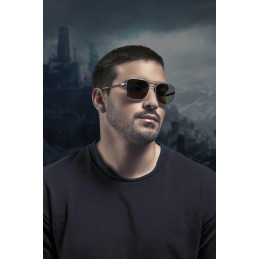 GUNNAR kancelářske/herní brýle  WITCHER WHITE WOLF STEEL/UMBER  sluneční skla BLF 90 NEUTRAL focus