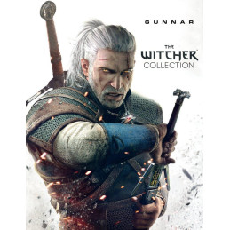 GUNNAR kancelářske/herní brýle  WITCHER WHITE WOLF STEEL/UMBER  sluneční skla BLF 90 NEUTRAL focus