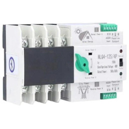 Solarmi NLQ4-125/4P, automatický přepínač sítí - napájení 4P 400V 63A pro FVE
