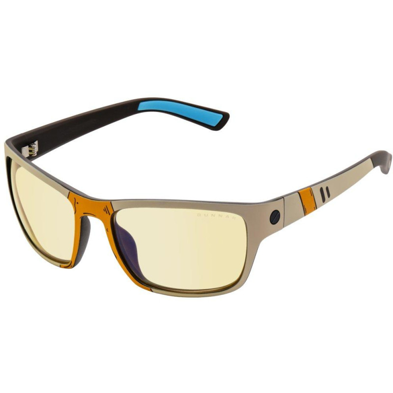 GUNNAR kancelářske/herní brýle BORDERLANDS 4 RIPPER  BANDIT SMOKE  jantarová  skla BLF 65 GUNNAR focus