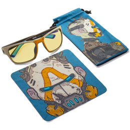 GUNNAR kancelářske/herní brýle BORDERLANDS 4 RIPPER  BANDIT SMOKE  jantarová  skla BLF 65 GUNNAR focus