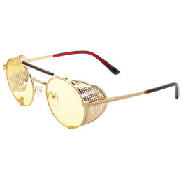 GUNNAR kancelářske/herní brýle BORDERLANDS 4 MOXXI  JACKPOT GOLD  jantarová skla BLF 65 GUNNAR focus