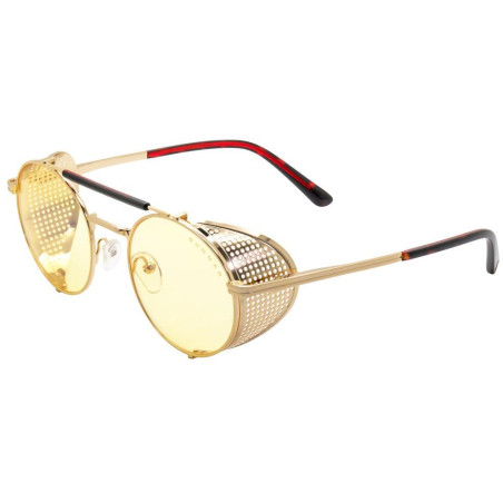 GUNNAR kancelářske/herní brýle BORDERLANDS 4 MOXXI  JACKPOT GOLD  jantarová skla BLF 65 GUNNAR focus