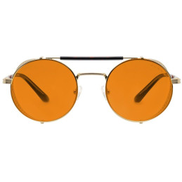 GUNNAR kancelářske/herní brýle BORDERLANDS 4 MOXXI  JACKPOT GOLD  jantarová skla max BLF 98 GUNNAR focus