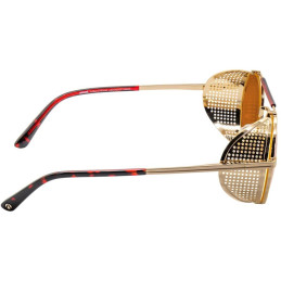 GUNNAR kancelářske/herní brýle BORDERLANDS 4 MOXXI  JACKPOT GOLD  jantarová skla max BLF 98 GUNNAR focus