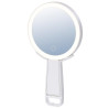 IMMAX LED kozmetické zrkadlo SWEET Make up/ obojstranné/ 10x zväčšovacie/ CCT/ stojanček na mobil/ biele