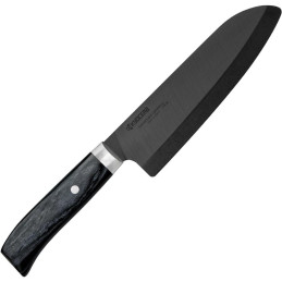 Kyocera Kuchařský nůž Santoku 16 cm s dřevěnou rukojetí