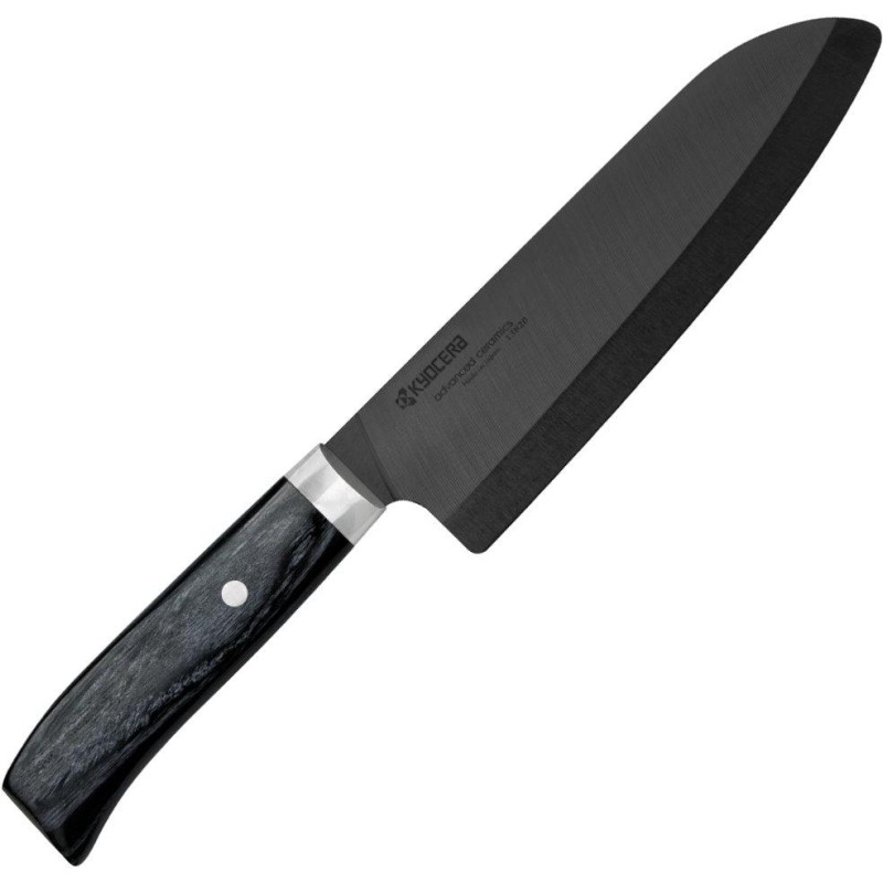 Kyocera Kuchařský nůž Santoku 16 cm s dřevěnou rukojetí