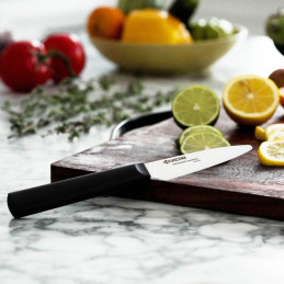 Kyocera Loupací nůž 7,5 cm, bílá čepel, černá rukojeť