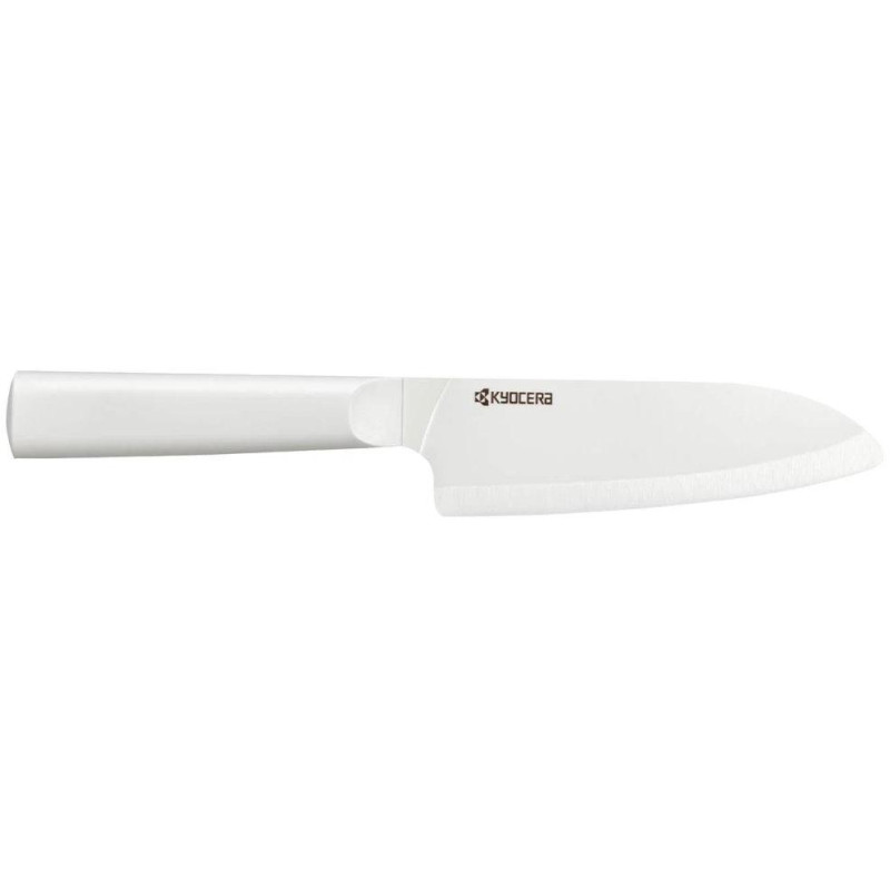 Kyocera Nůž Santoku 14 cm, bílá čepel, bílá rukojeť