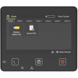 Canon černobílá tiskárna I-SENSYS X 1440P, formát A4,  40 str./min, Wi-Fi, Ethernet, USB, uniflow, dotykový displej