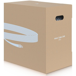 Ubiquiti UniFi Indoor Cable Cat6A CMR - UTP kabel, Cat6A, 23 AWG, Riser CMR, box 305m