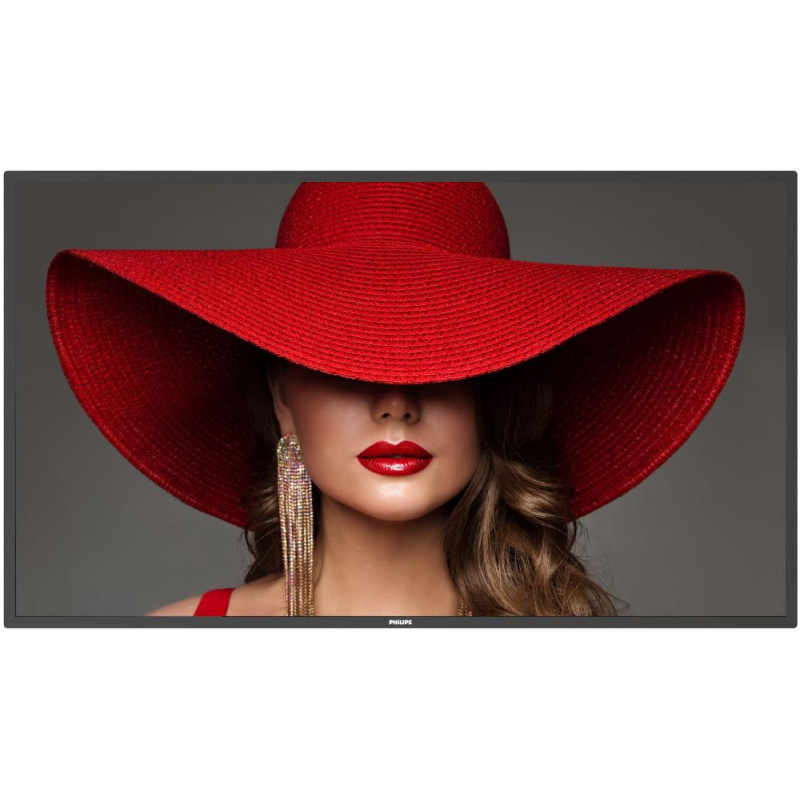 Philips IPS panel – 43" D-LED displej, UHD rozlišení, IPS panel, jas 500 cd/m2, provoz 24/7, Android 11