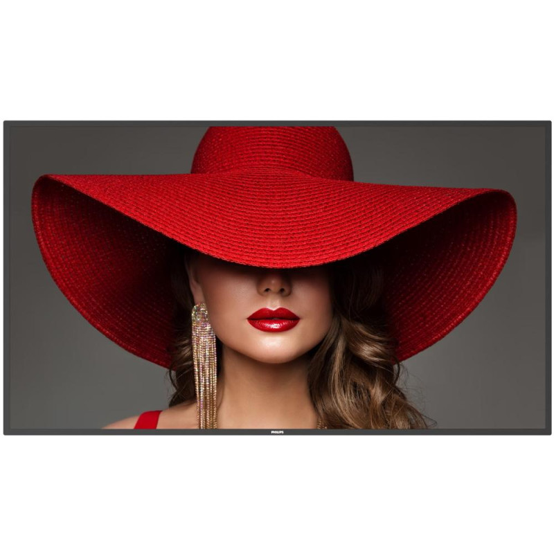 Philips IPS panel – 55" D-LED displej, UHD rozlišení, VA panel, jas 500 cd/m2, provoz 24/7, Android 11