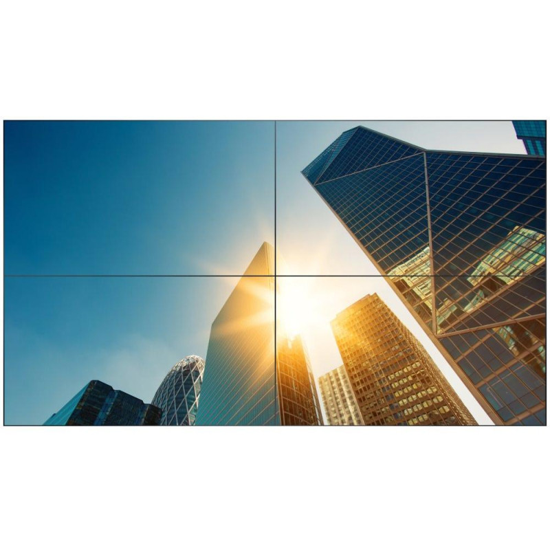 Philips Video Wall IPS panel – 55" LED displej, FHD rozlišení, jas 700 cd/m2, rámeček 1.7 mm, provoz 24/7