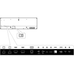 Philips IPS panel – 37" D-LED displej, rozlišení 1920×540, jas 700 cd/m2, AN, provoz 24/7