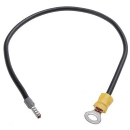 Solarmi Kabel pro připojení baterie, 25cm, 4mm2, očko M6 - dutinka