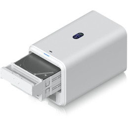 Ubiquiti UniFi UNAS 2 W - NAS server, 2x 3,5" slot HDD/SSD, RAID, 2.5GbE, 5Gbps USB-C, PoE++, bílý