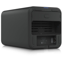 Ubiquiti UniFi UNAS 2 B - NAS server, 2x 3,5" slot HDD/SSD, RAID, 2.5GbE, 5Gbps USB-C, PoE++, černý