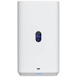 Ubiquiti UniFi UNAS 4 W - NAS server, 4x 3,5" slot HDD, 2x M.2 NVMe SSD slot, RAID, 2.5GbE, 5Gbps USB-C, PoE+++, bílý