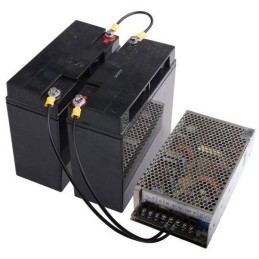 Solarmi Kabel pro připojení baterie, 100cm, 10mm2, očko M8 - dutinka