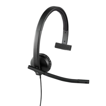 Logitech UC kabelgebundenes Mono-USB-Headset H570e (Kunstlederpolster) – Business EMEA