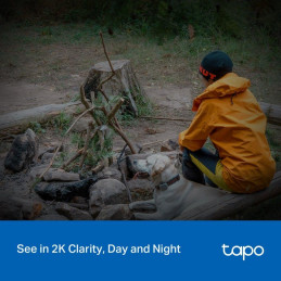 TP-Link Tapo C615G KIT otočná venkovní 4GKamera, 3MPx, 2304 × 1296, audio, IR 10m, MicroSD, IP65