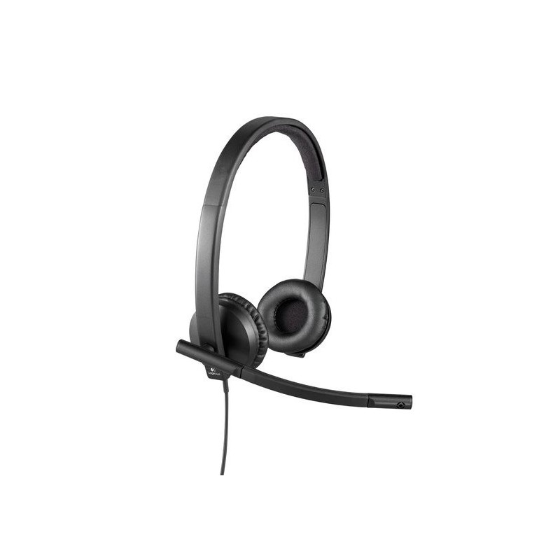 Logitech UC schnurgebundenes Stereo-USB-Headset H570e (Kunstlederpolster) – Business EMEA