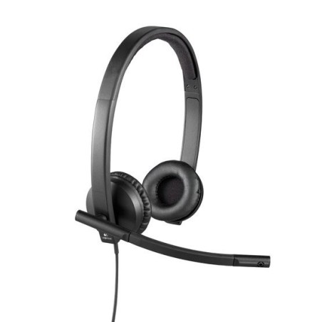 Logitech UC schnurgebundenes Stereo-USB-Headset H570e (Kunstlederpolster) – Business EMEA