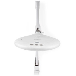 NEDIS zvětšovací stolní LED lampa/ čočka 3 dioptrie/ spotřeba 10 W/ teplota 6500 K/ světelný tok 660 lm/ bílá