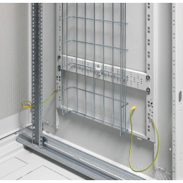Triton Vyvazovací drátěný žlab vč. mont. lišt pro RMA-N1/RZAN1/RTA/RYA/RDA, 42/45/47U hl.1000, RAL7035