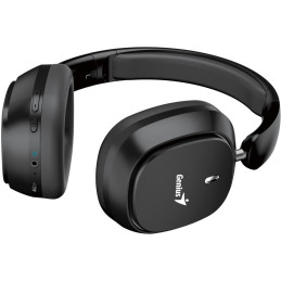 GENIUS bezdrátový headset HS-820BT/ černý/ BT5.4/ USB-C nabíjení/ skládací