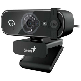 GENIUS FaceCam Hello/ 5M Full HD/ Windows Hello/ AF/ 360° rotace/ 60° náklon/ USB-C/ USB/ UVC/ mikrofon/ černá