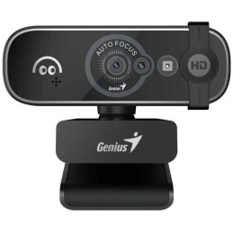 GENIUS FaceCam OPEN/ 5M Full HD/ Windows Hello/ autofocus/ 360° rotace/ 60° náklon/ USB-C/ USB/ UVC/ mikrofon/ černá
