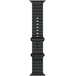 Apple Watch Ultra 3 49mm Černý titan s černým oceánským řemínkem