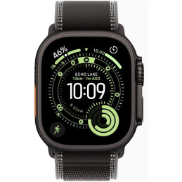 Apple Watch Ultra 3 49mm Černý titan s černým trailovým tahem - S/M