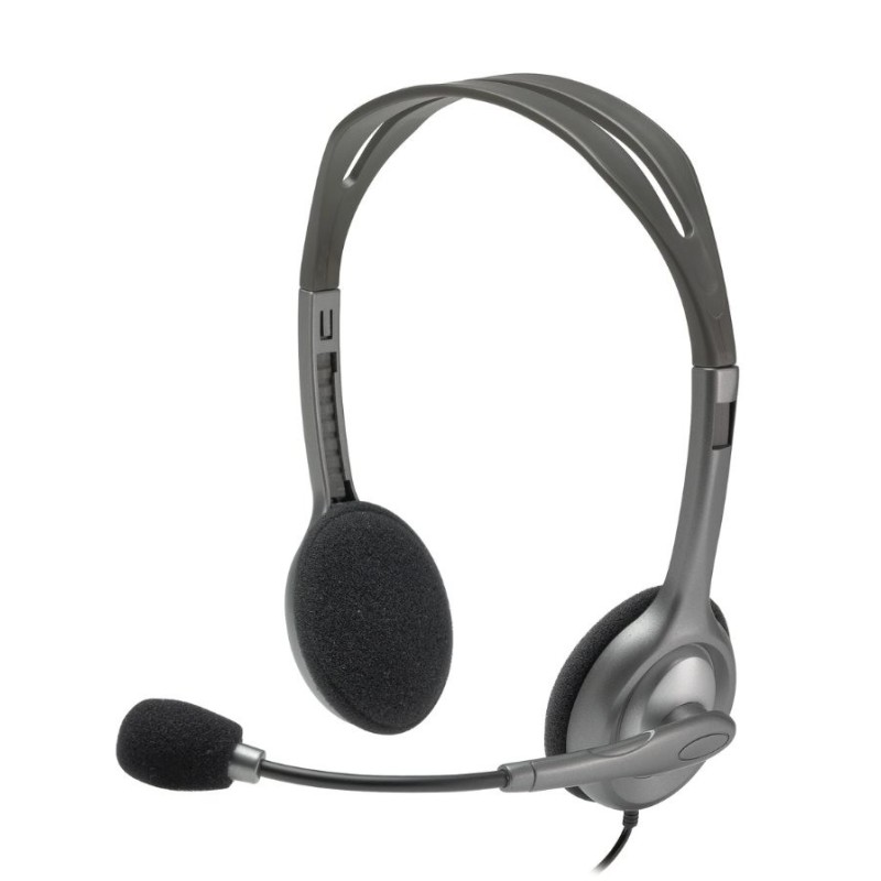 Logitech Stereo-Headset H111 – ANALOG – EMEA – Ein Stecker