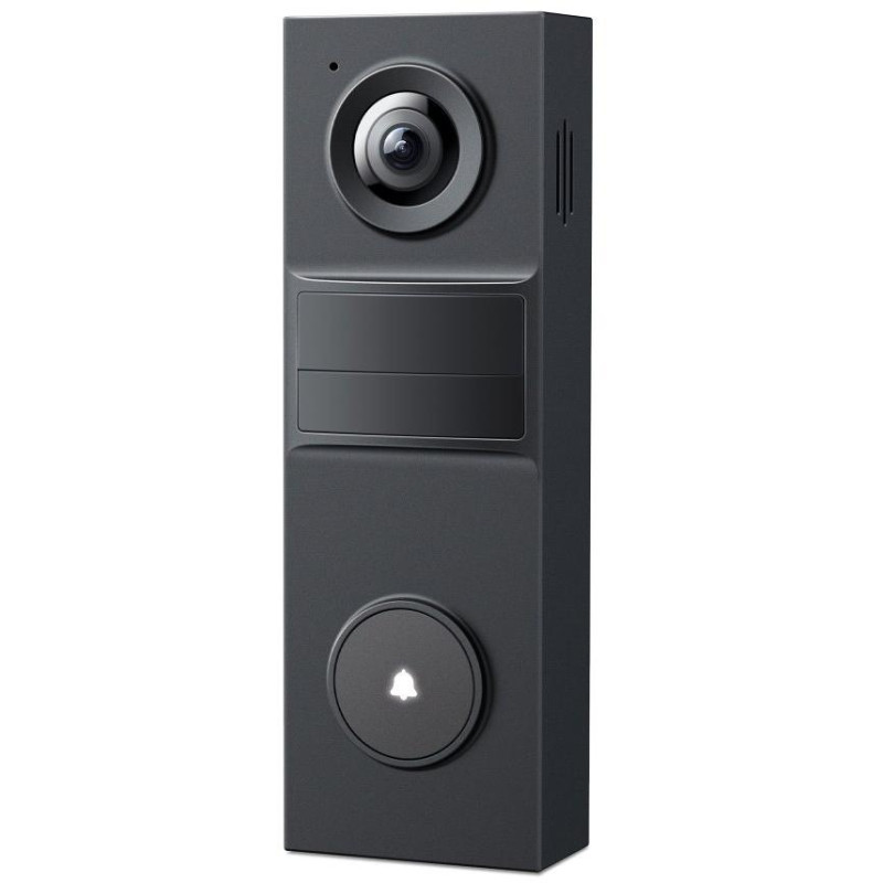 TP-Link Tapo D205, Chytrý Video zvonek, 3MP kamera, detekce osob, 160° zorné pole, IP65, SD slot, bez hubu