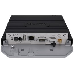 MikroTik RouterBOARD LtAP LTE6 kit (2023), Wi-Fi 2,4 GHz b/g/n, 3G/4G (LTE) modem, 2,5 dBi, 3x SIM slot, GPS, LAN, L4