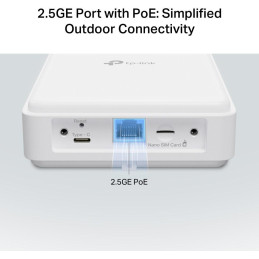 TP-Link NE200-Outdoor 5G Router, 1x 2,5GLAN PoE, IP66