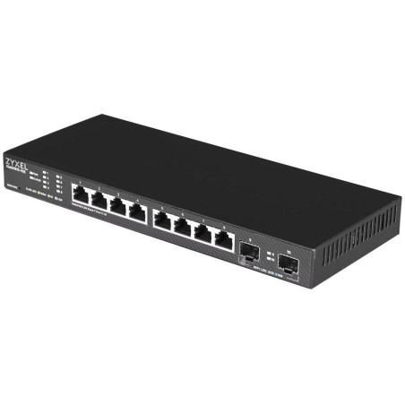 Zyxel XMG1915-10E, 8-port 2.5GbE, 2 SFP+ Smart Switch, hybrid mode, standalone or NebulaFlex Cloud