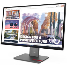 Lenovo P27QD-40/ 27"/ IPS/ 2560x1440/ 16:9/ 350cd/m2/ 1500:1/ 4ms/ HDMI/ DP/ USB/ USB-C/ LAN/ PIVOT