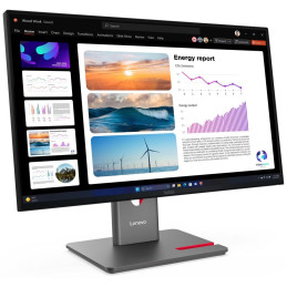Lenovo P24Q-40/ 23,8" / IPS/ 2560x1440/ 16:9/ 300cd/m2cmd/ 1500:1/ 4ms/ HDMI/ DP/ USB/ LAN/ PIVOT