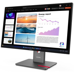 Lenovo P24Q-40/ 23,8" / IPS/ 2560x1440/ 16:9/ 300cd/m2cmd/ 1500:1/ 4ms/ HDMI/ DP/ USB/ LAN/ PIVOT