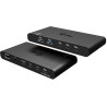 Stacja dokująca I-tec KVM dla dwóch hostów, 4K HDMI, 3x USB-C, 2x USB-A, Power Delivery 2x 100 W