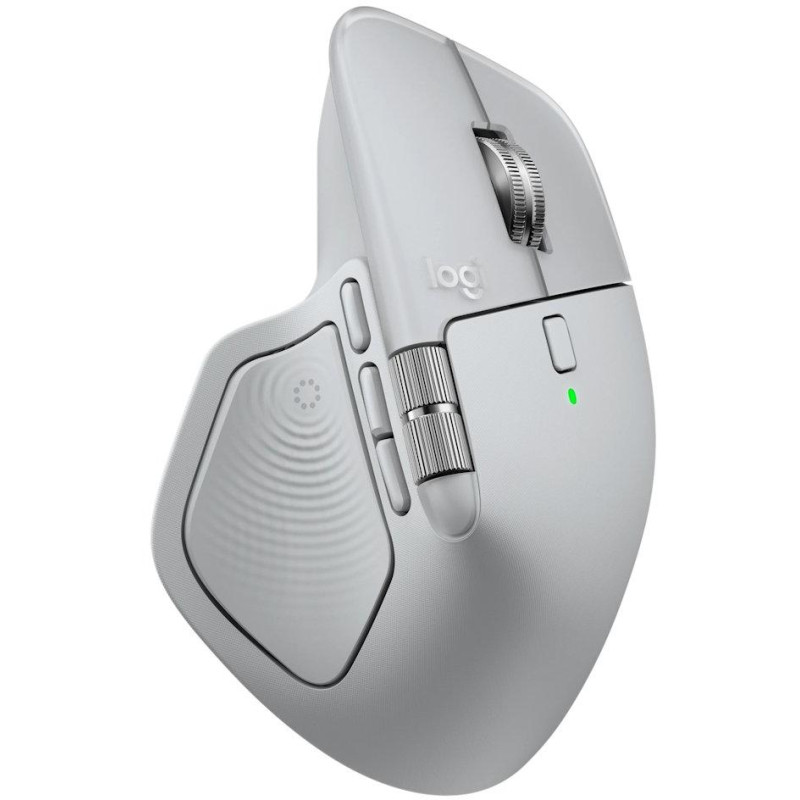 Logitech myš MX Master 4 light grey