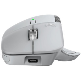 Logitech myš MX Master 4 light grey