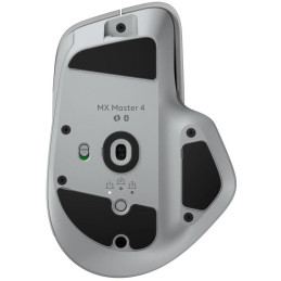 Logitech myš MX Master 4 light grey